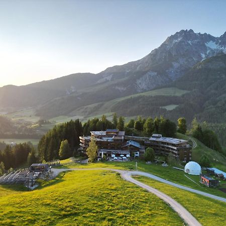 Holzhotel Forsthofalm Leogang Exterior foto