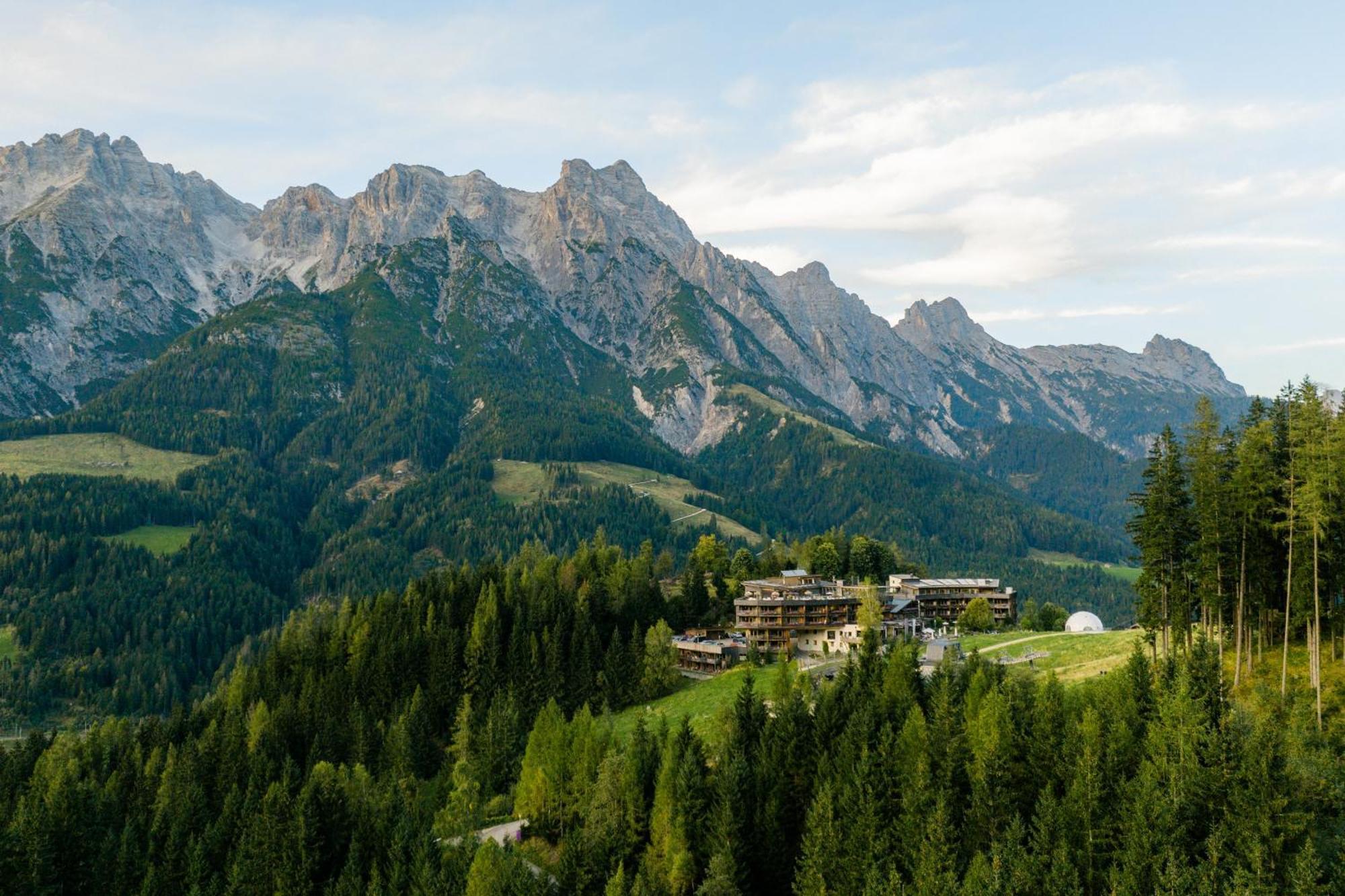 Holzhotel Forsthofalm Leogang Exterior foto