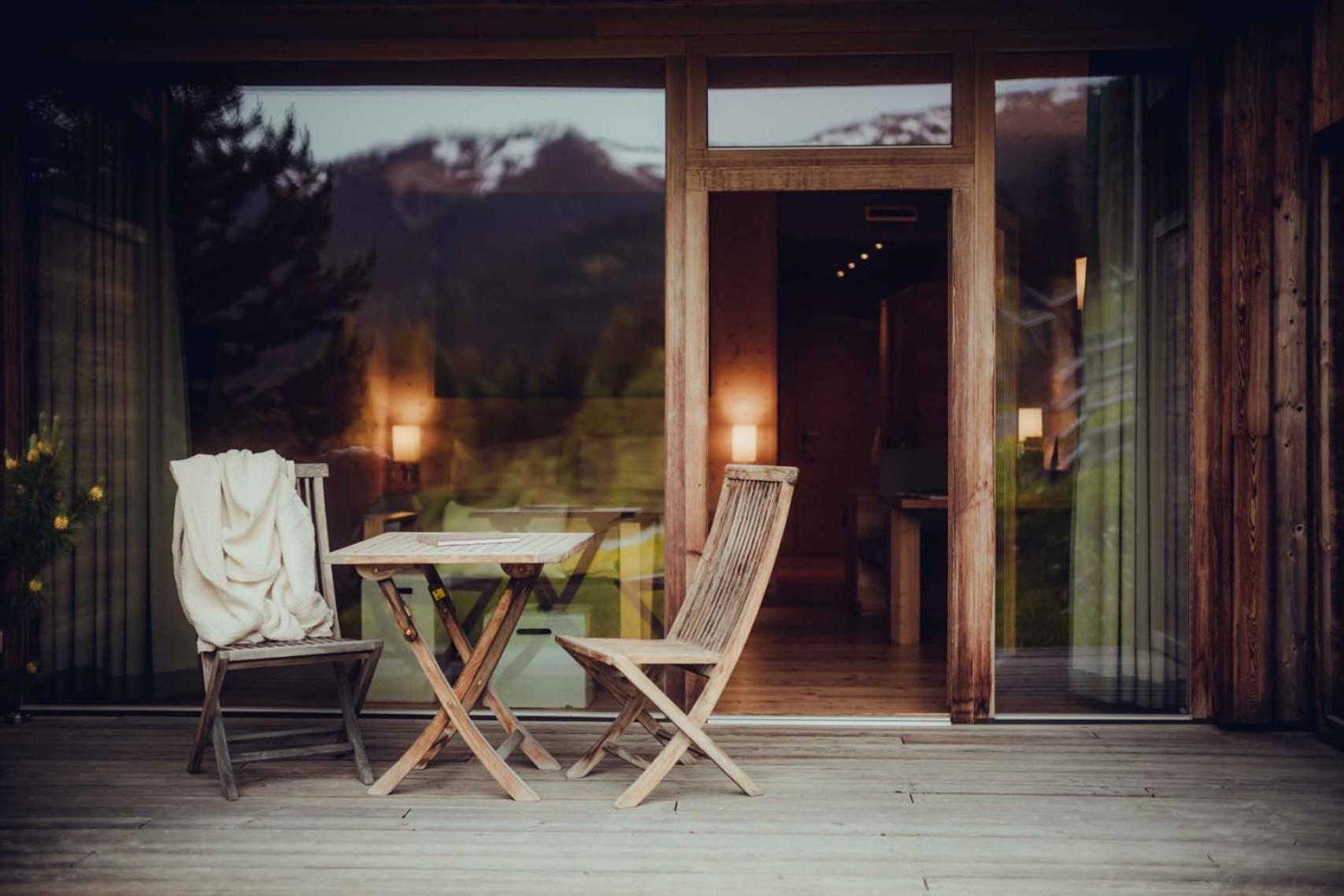 Holzhotel Forsthofalm Leogang Exterior foto