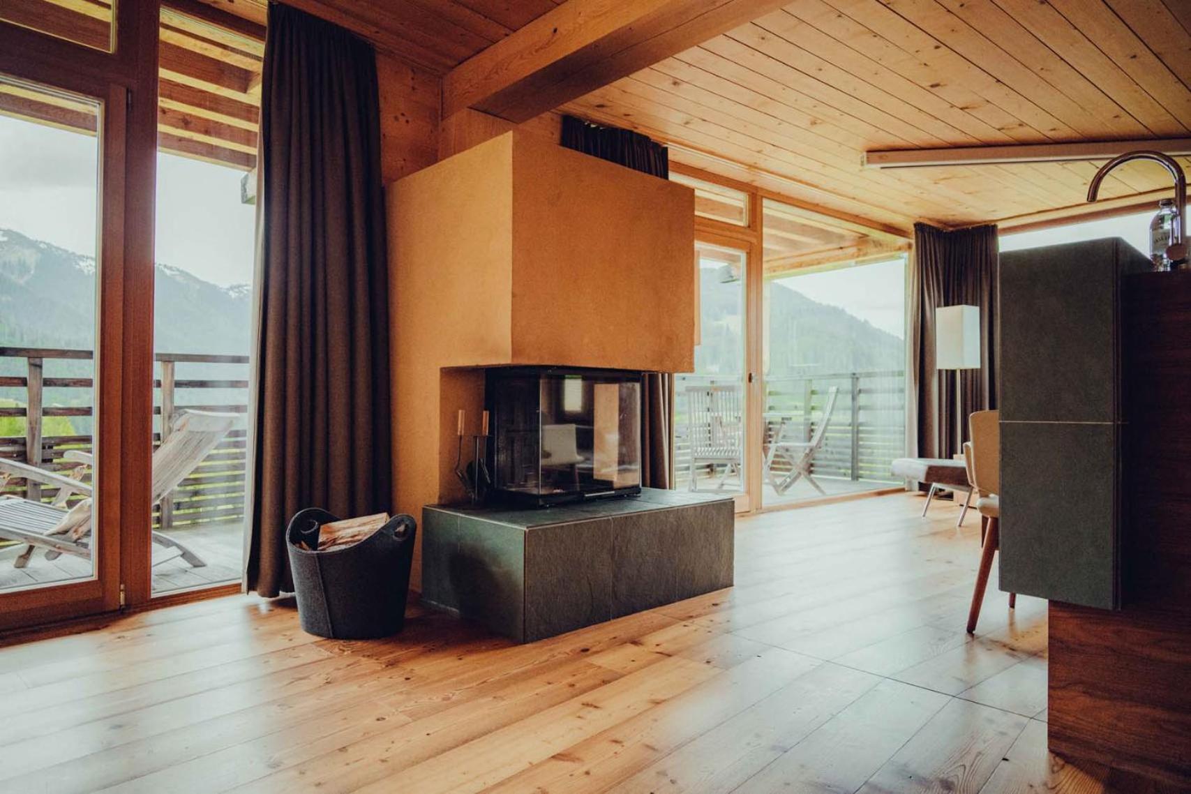 Holzhotel Forsthofalm Leogang Exterior foto